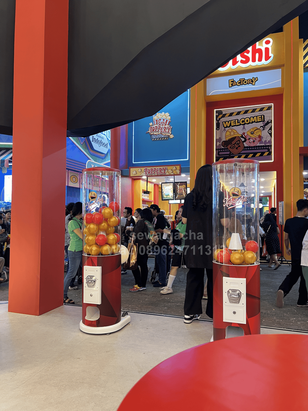 rental sewa mesin gachapon jumbo jakarta