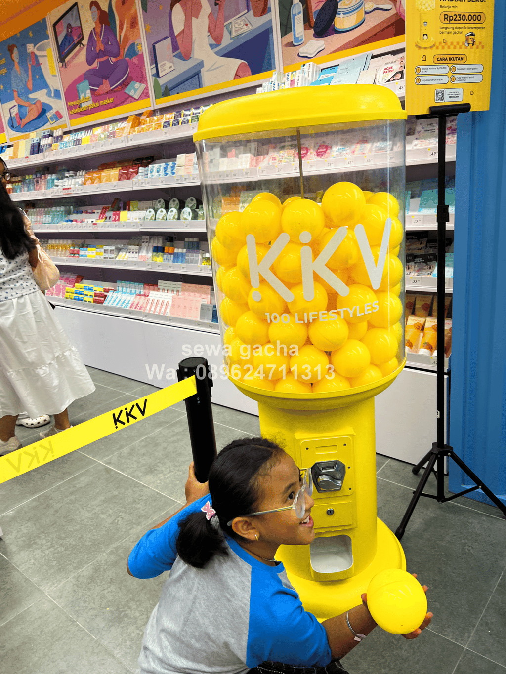 sewa mesin gacha gachapon