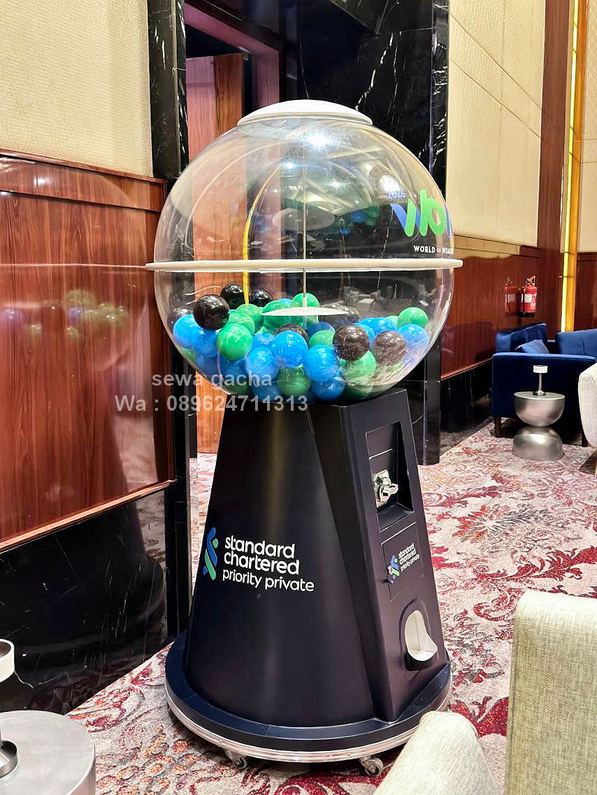 sewa mesin gachapon XL