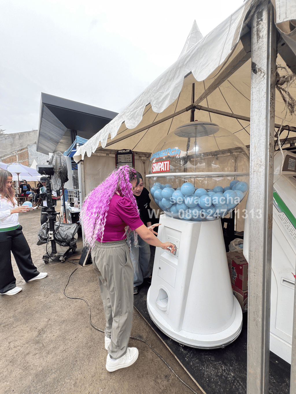 rental sewa gacha gachapon jakarta
