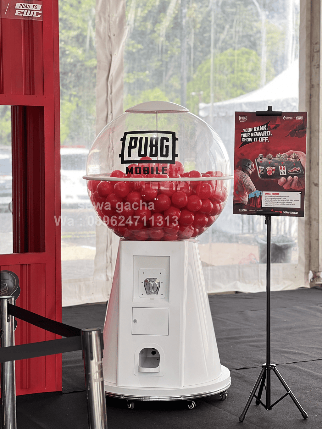 rental sewa mesin gachapon jumbo jakarta