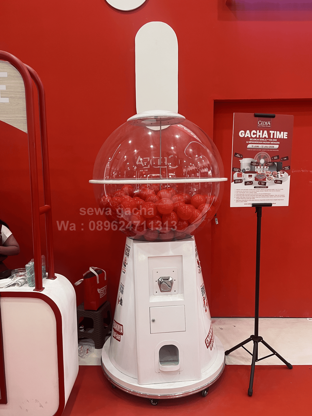 rental sewa mesin gachapon jumbo jakarta