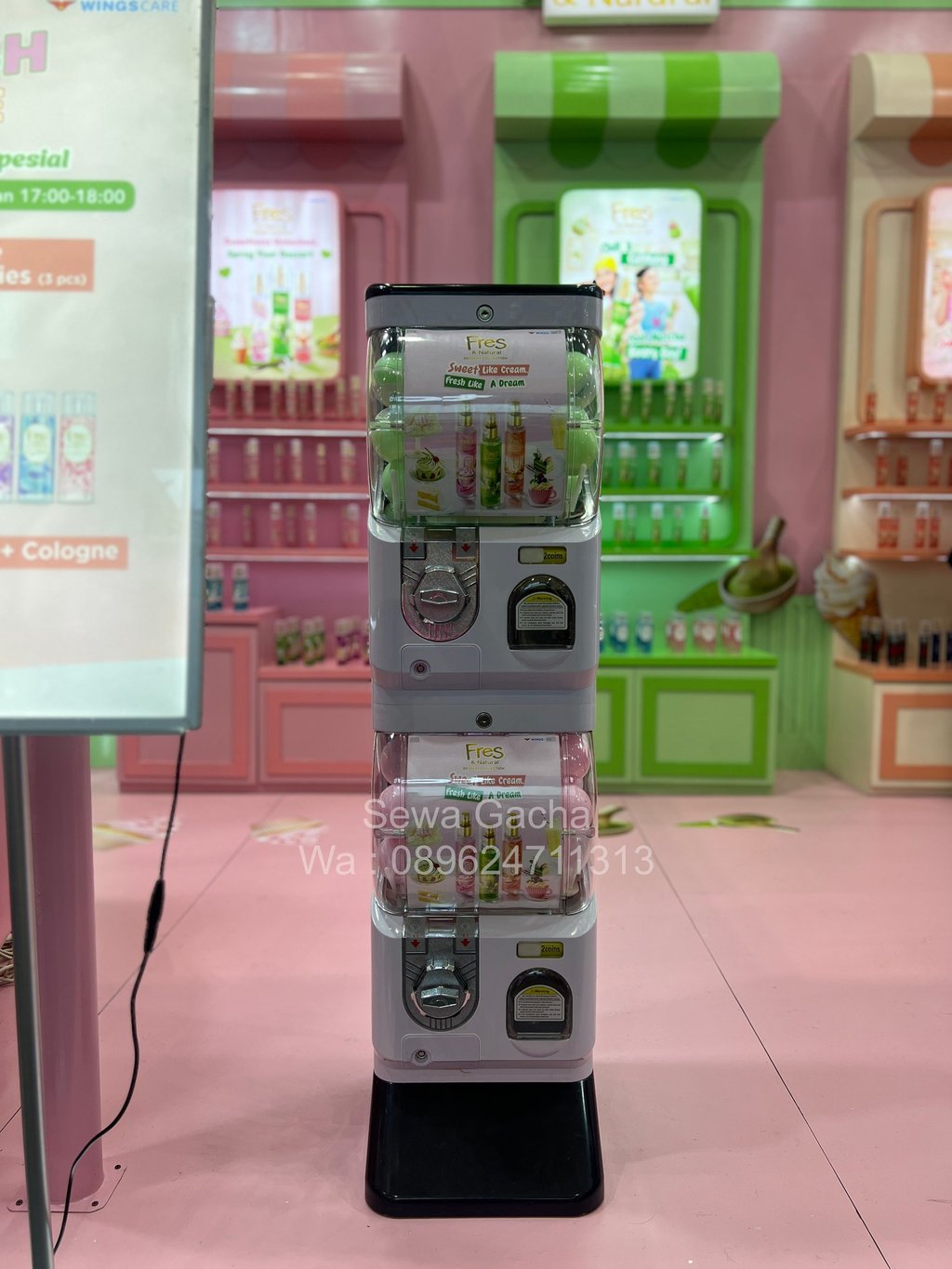 Sewa mesin gachapon