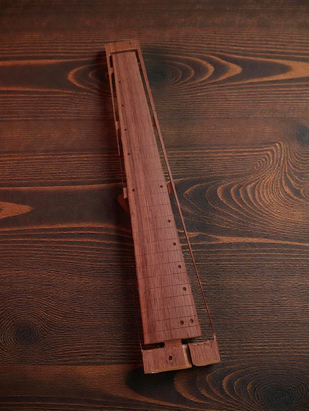 Touche Guitare 25.5" - Radius 14" - Bubinga