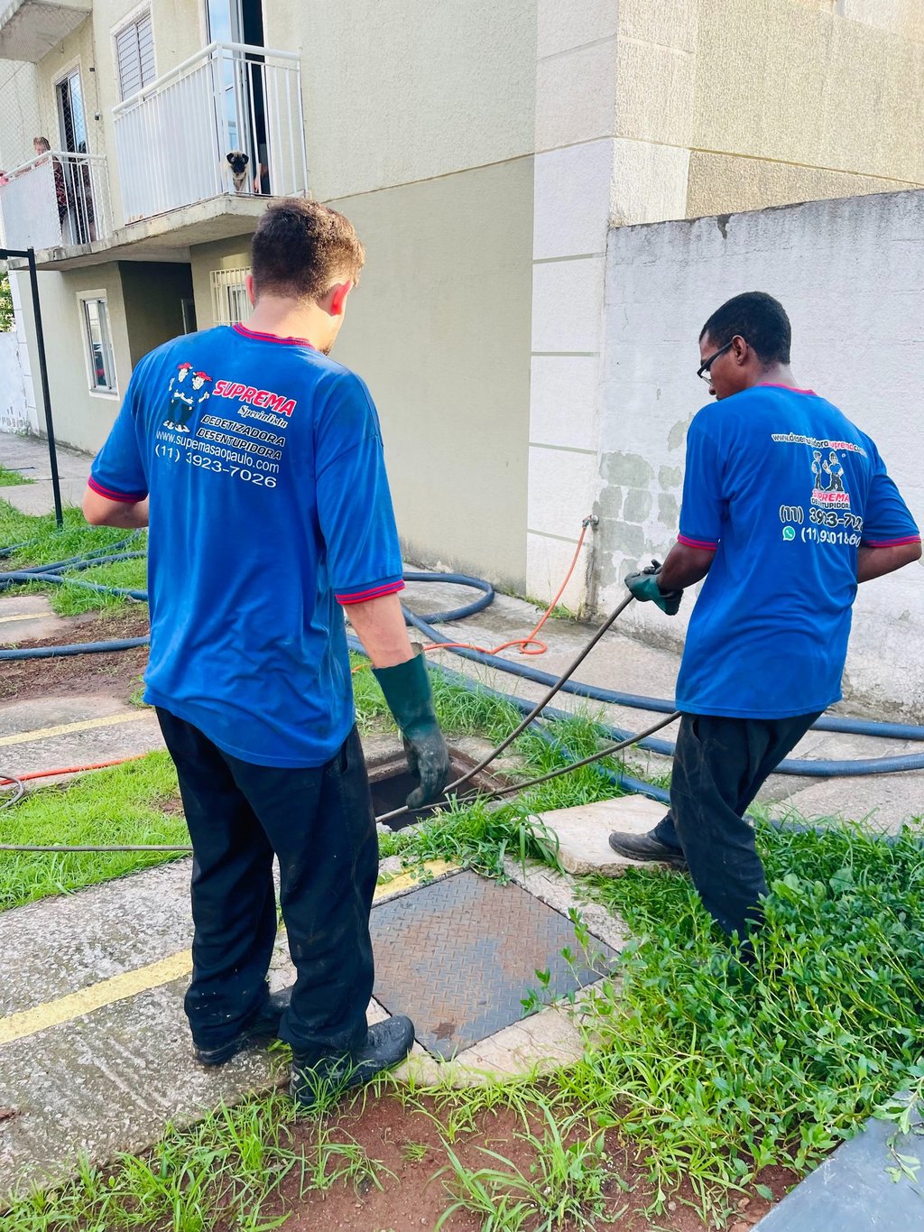 desentupimento de caixa