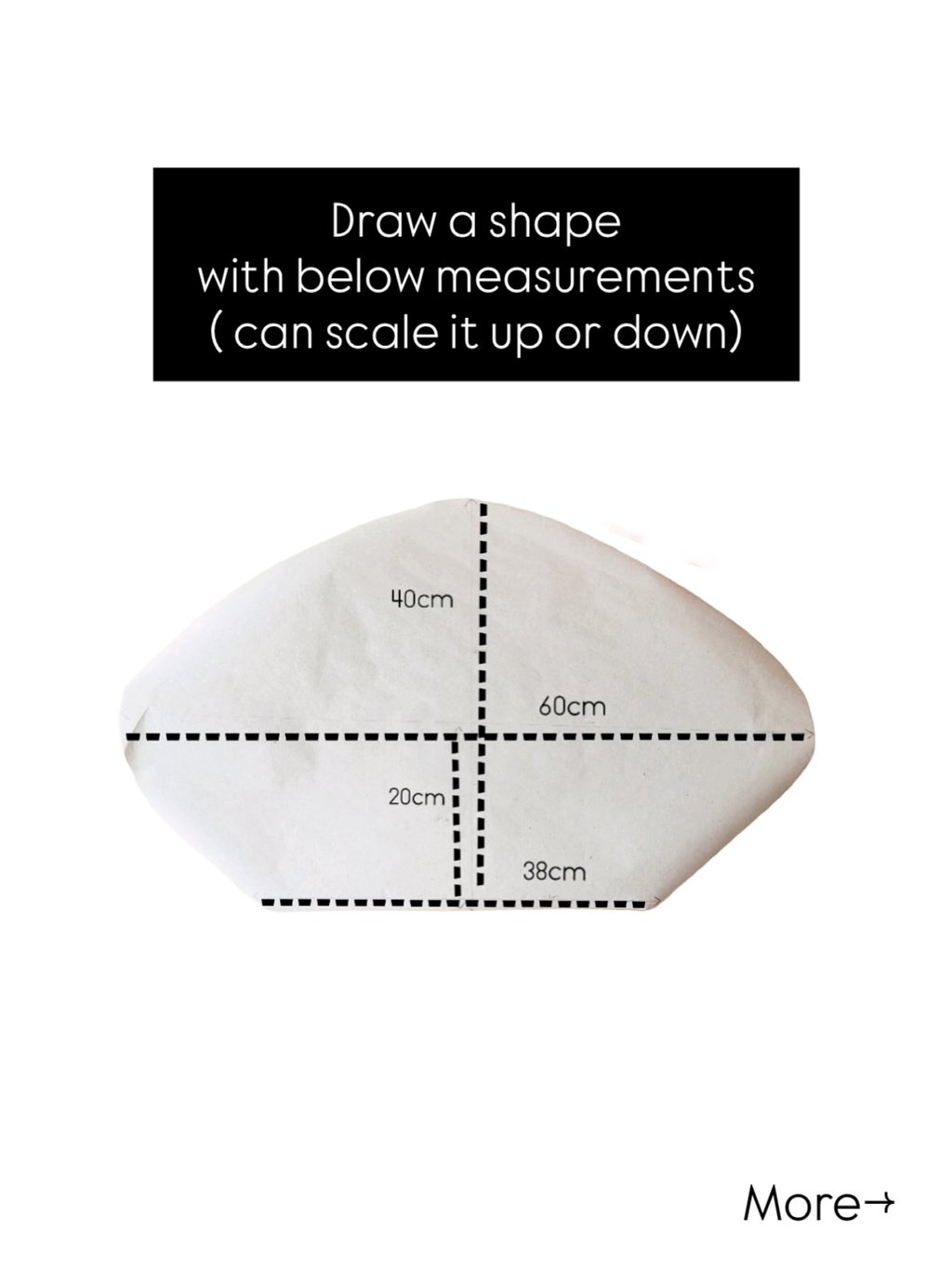 flower petal shape with measurements, ready measurements for craft flower petals for lamp shade,