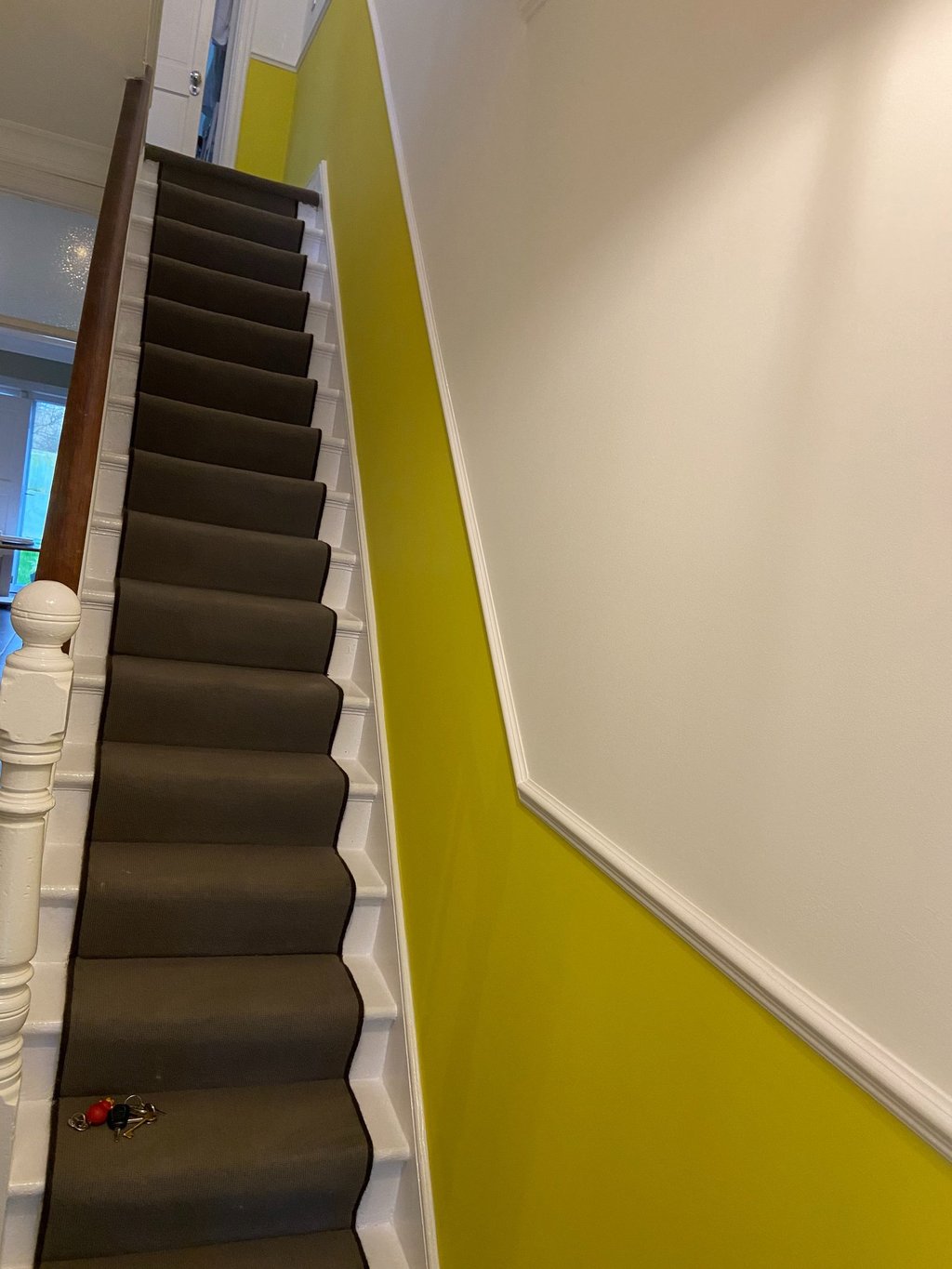 Staircase painting and carpet fitting in Shoreham-by-Sea Sussex, interior refurbishment