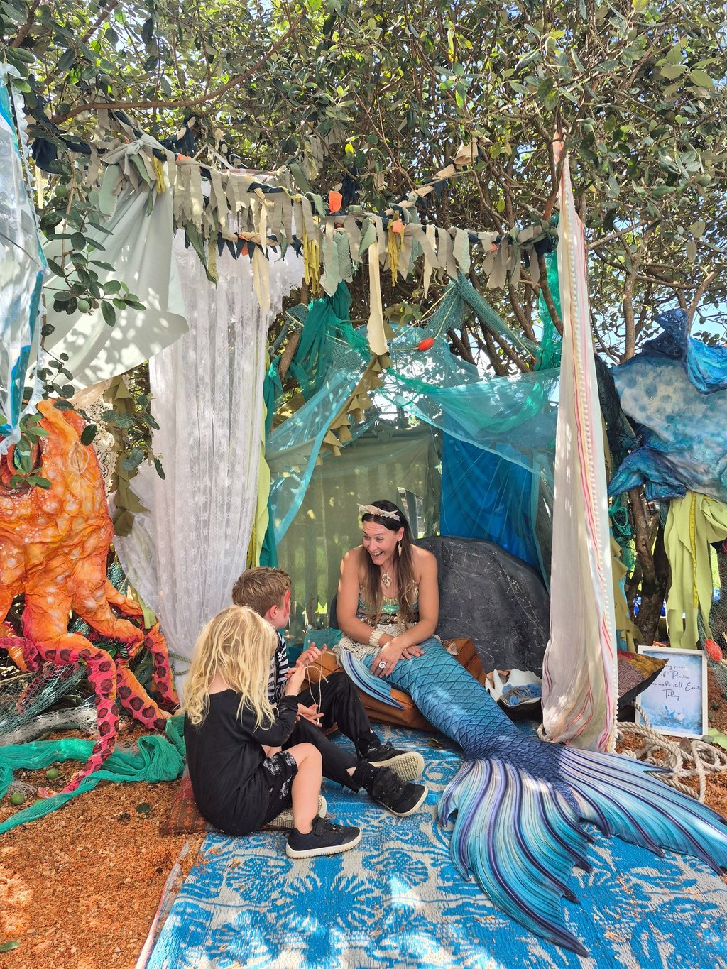 Professional Mermaid at an event