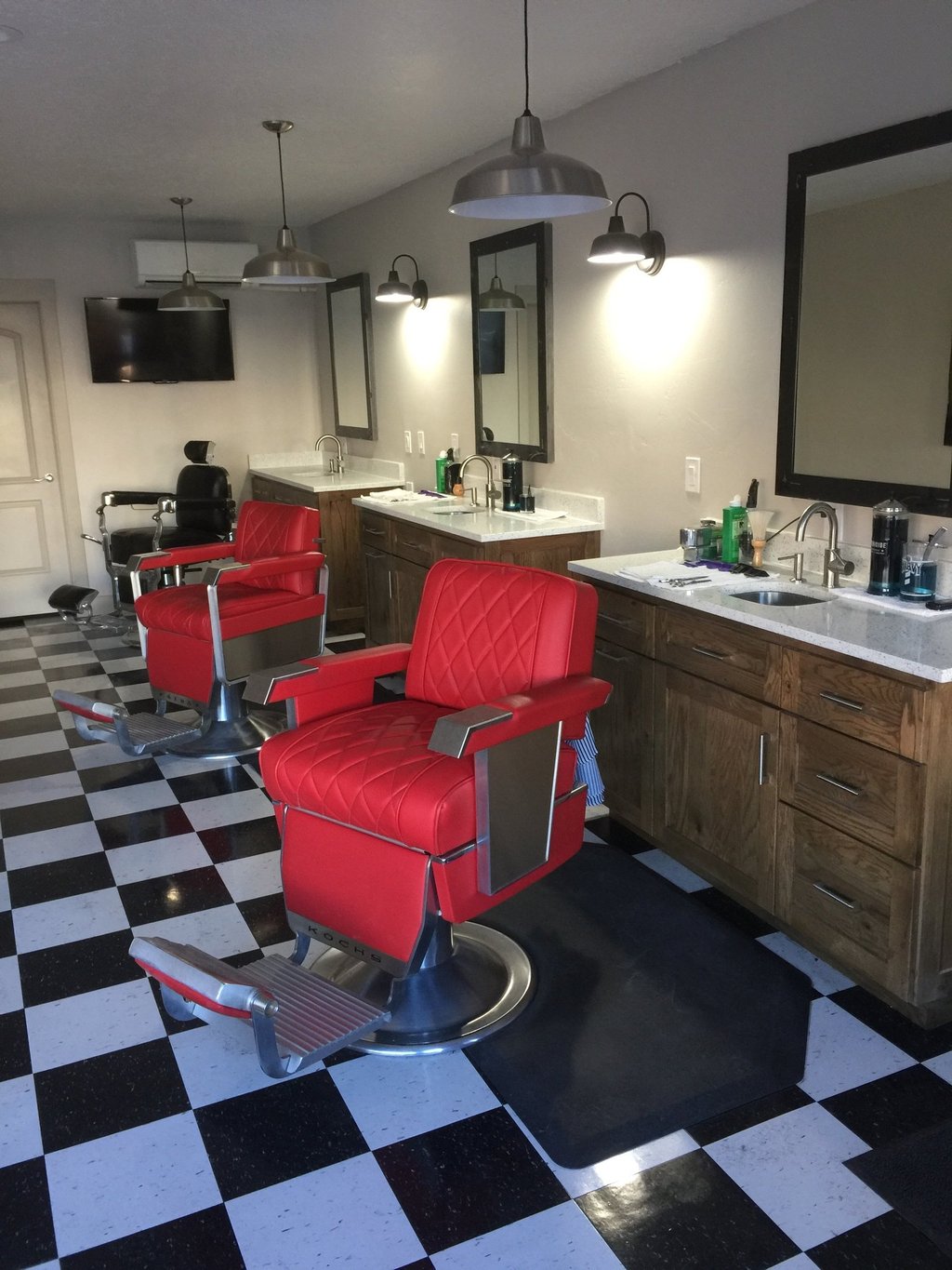Inside Main Street Barber