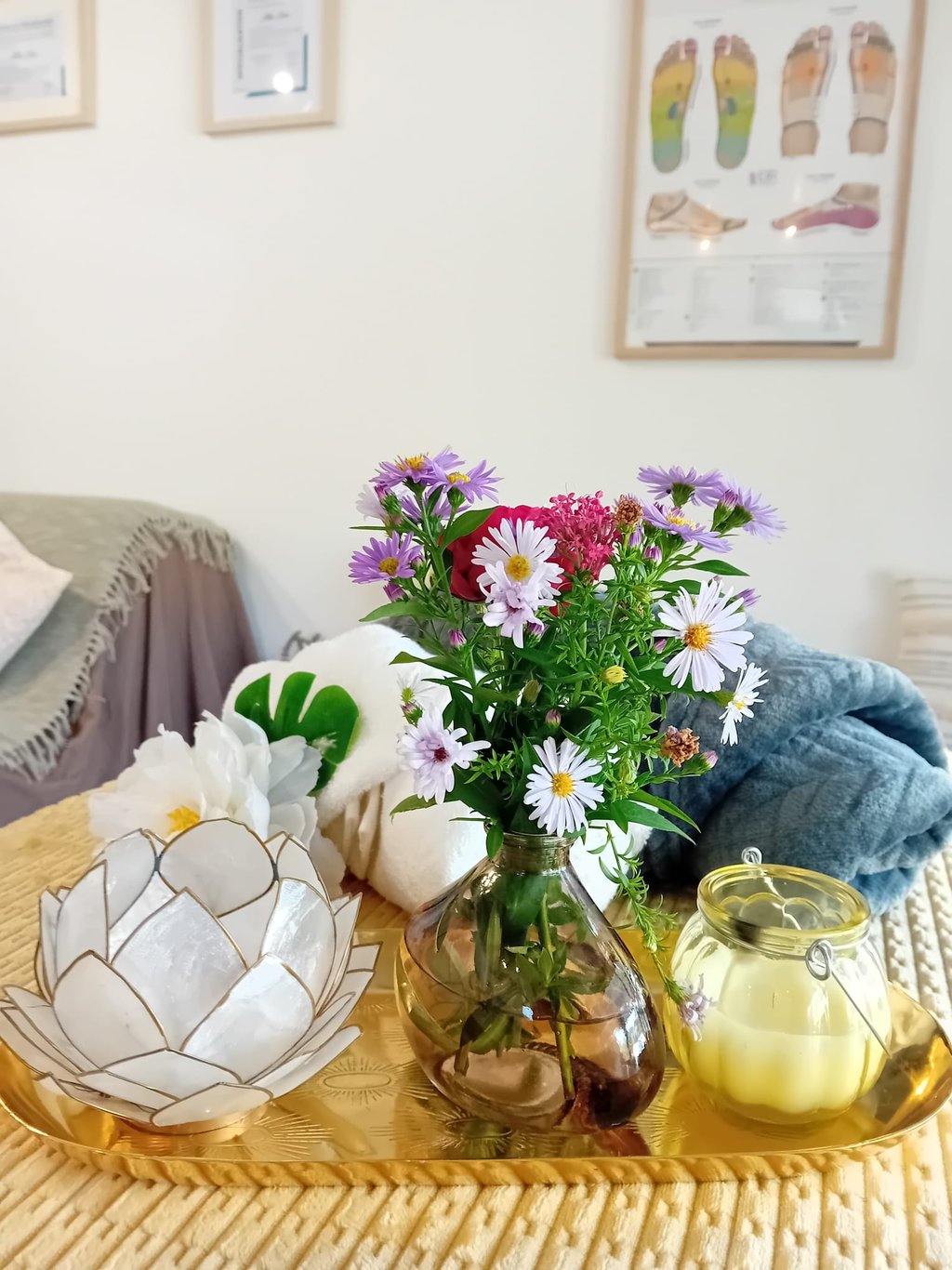 Séance de réflexologie à Castres pour le bien-être et la relaxation.