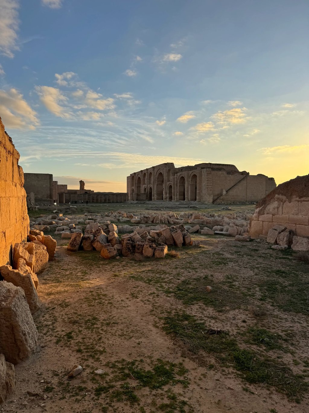 Hatra ruins.