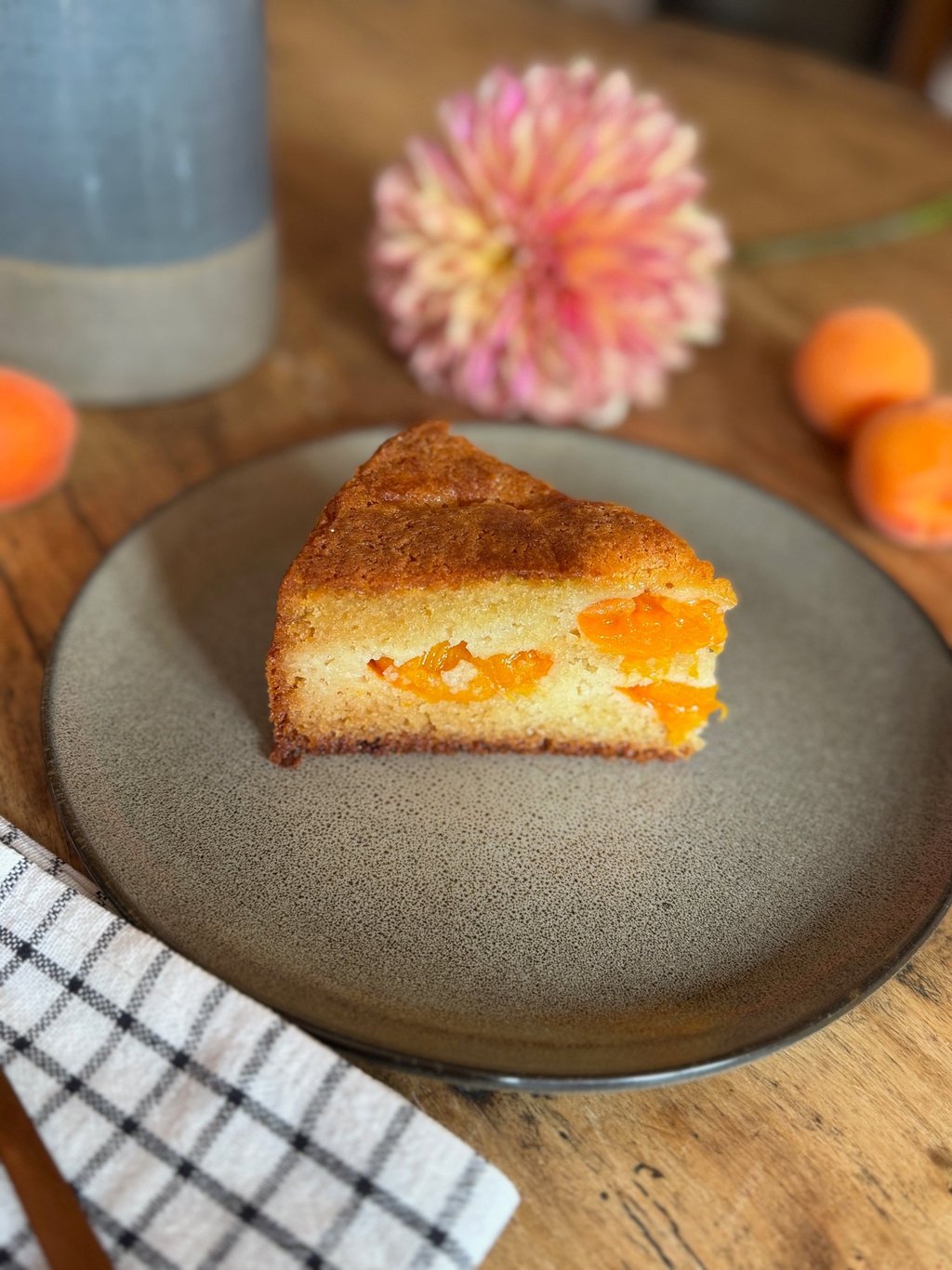 gâteau aux abricots