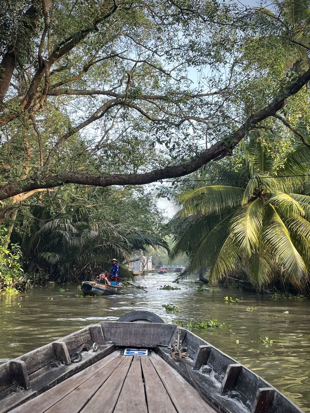 rejs łódką w Wietnamie