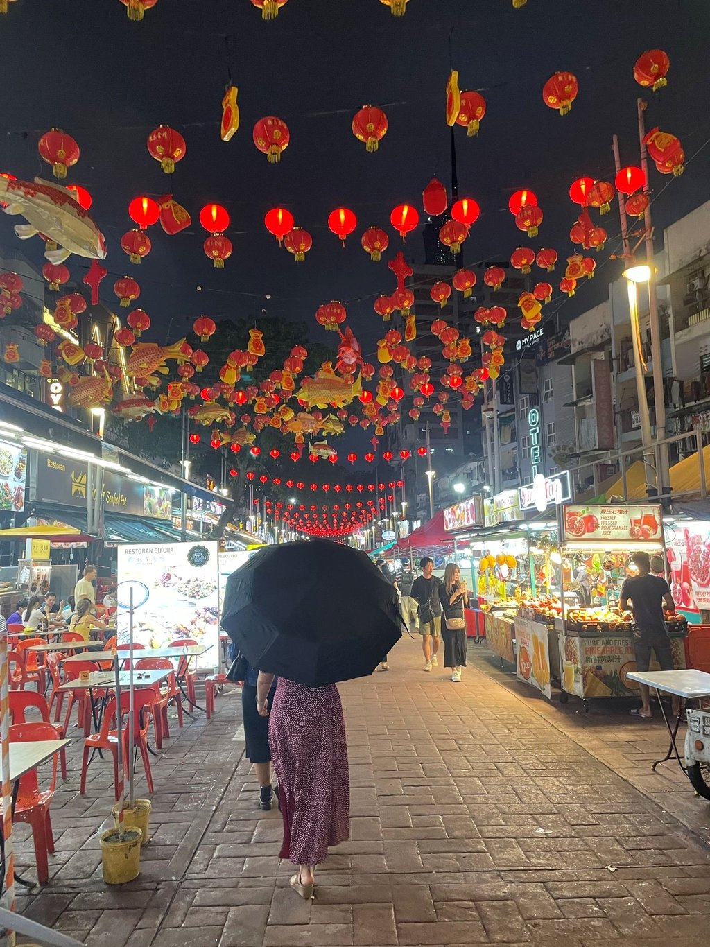 Dzielnica Chinatown w Kuala Lumpur