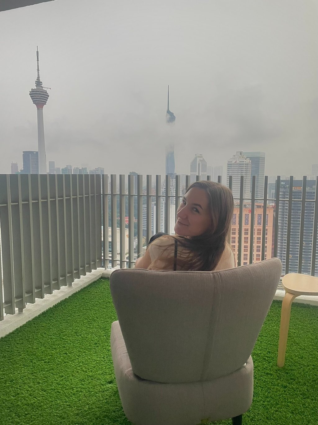 Kuala Lumpur widok z wieżowca