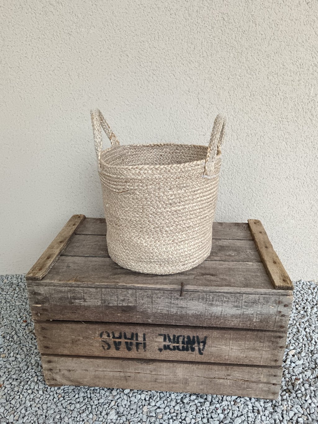 panier jute petit format