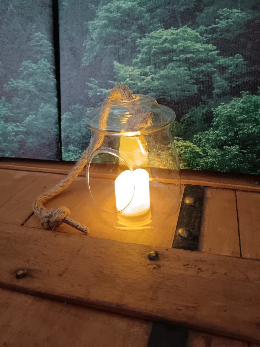 lanterne avec corde