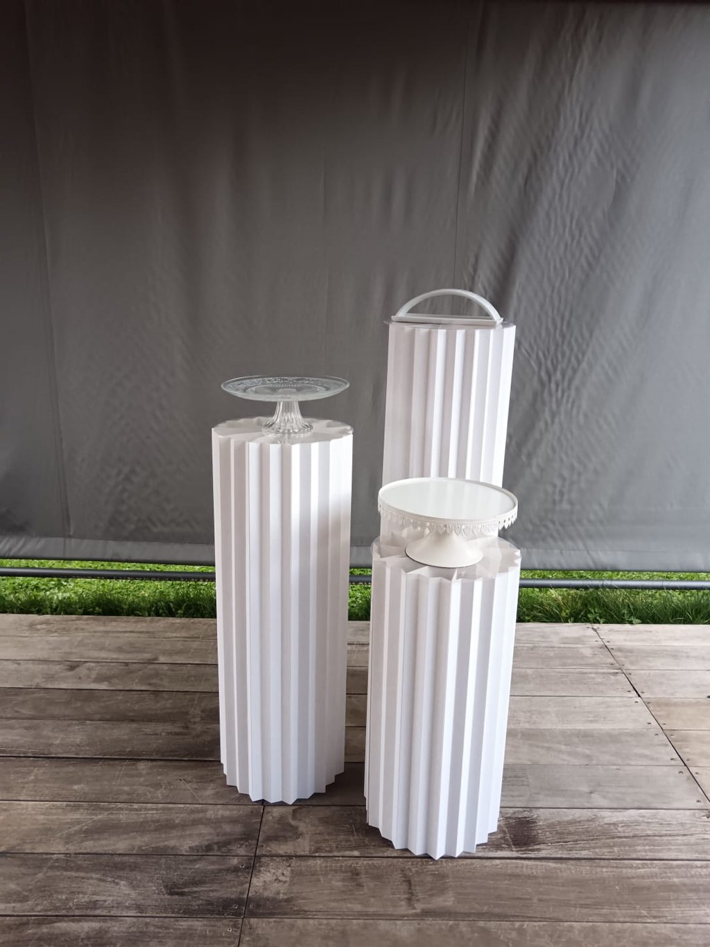 présentoirs colonnes