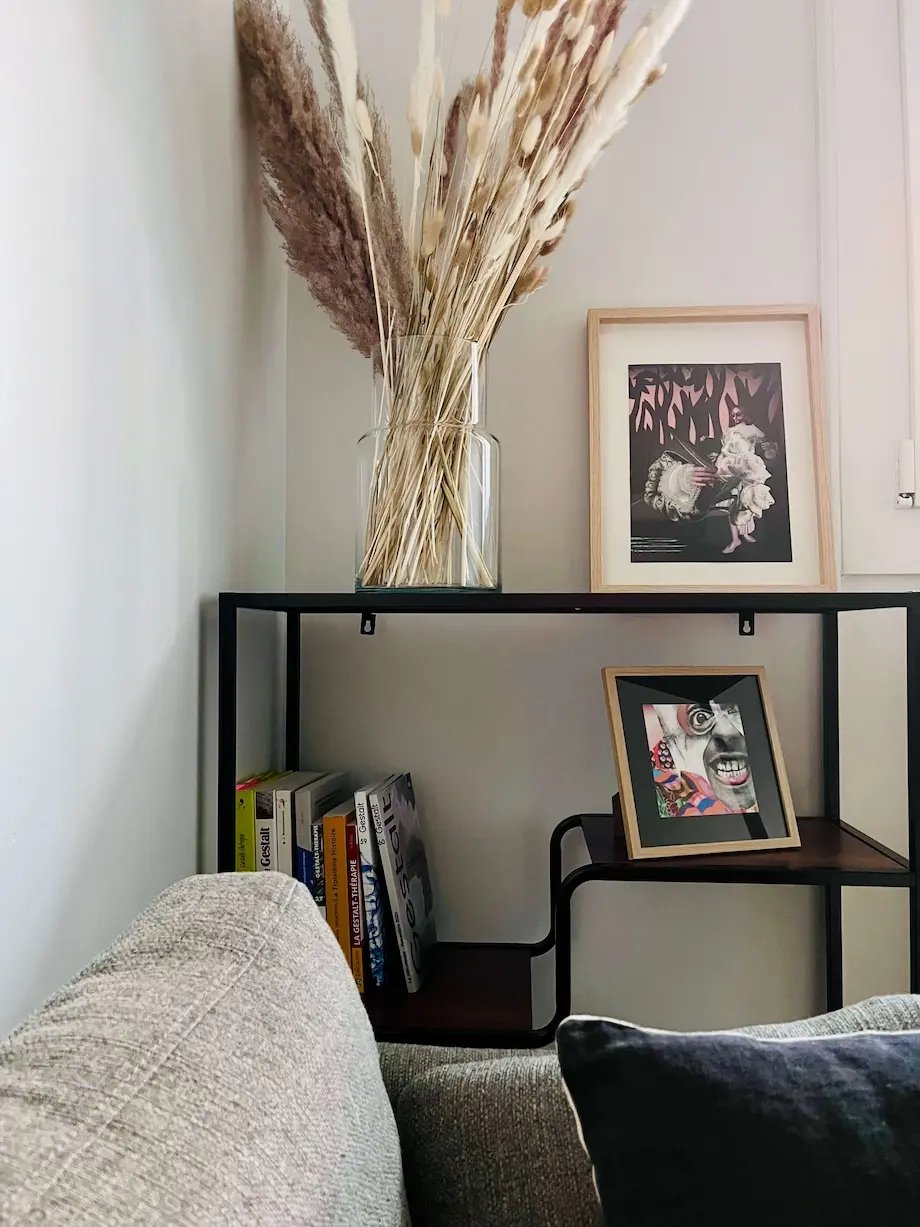 Cabinet de gestalt-thérapie à Décines-Charpieu, Lyon Est, espace de confort et de confidentialité