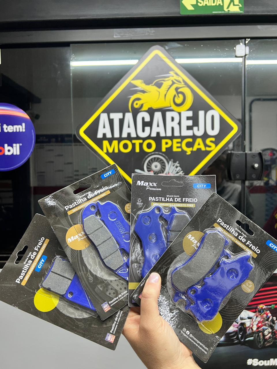 Pastilhas e Lonas de Freio no Atacarejo Moto Peças em Campinas.