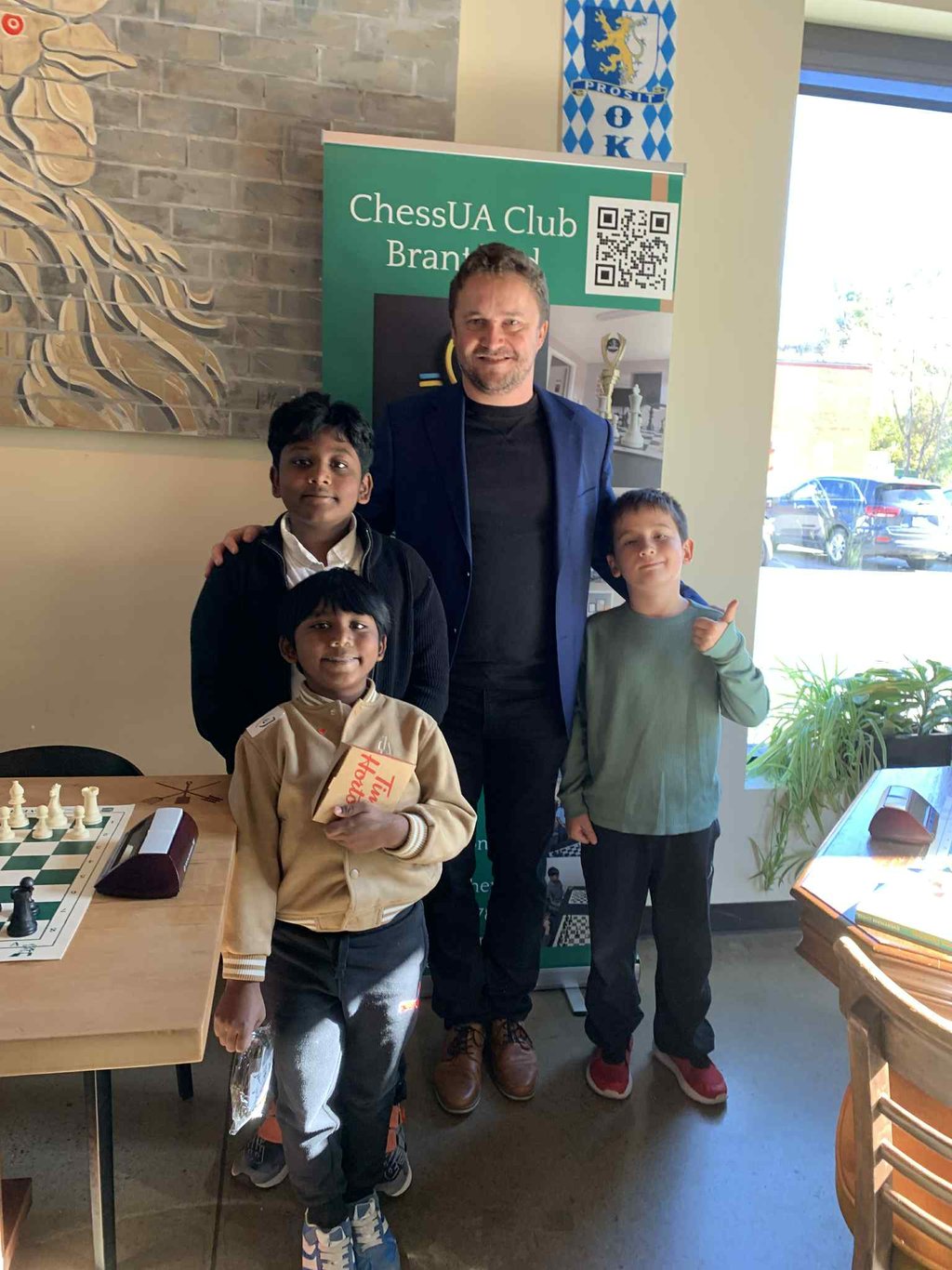 ChessUA Club students in Paris