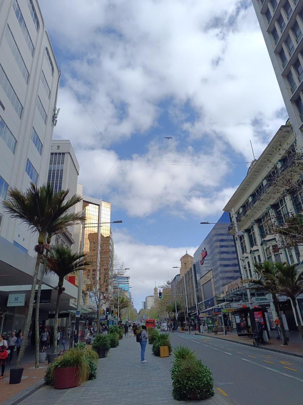 queen street en auckland nueva zelanda