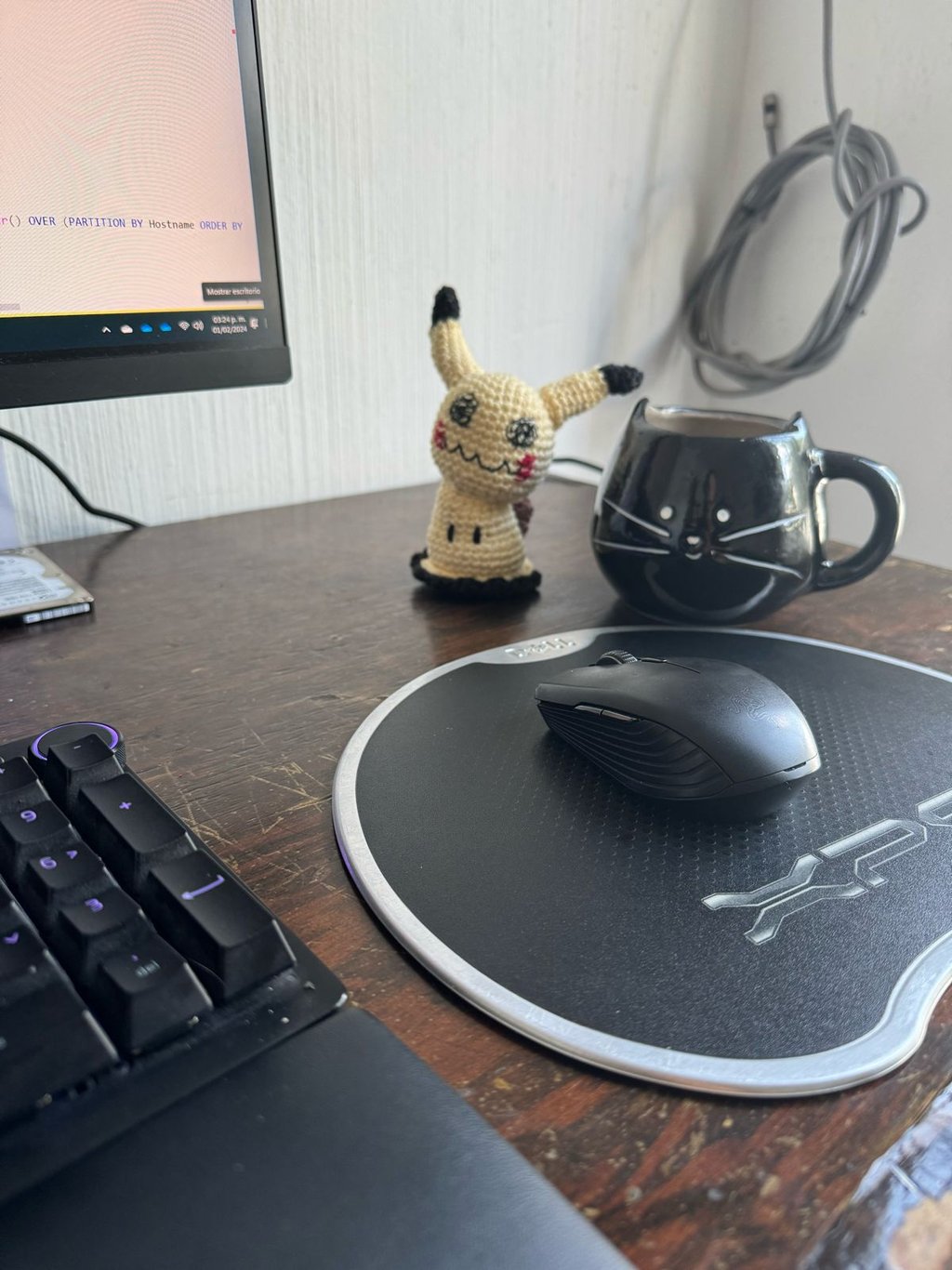 Pokemon mimikiu de crochet