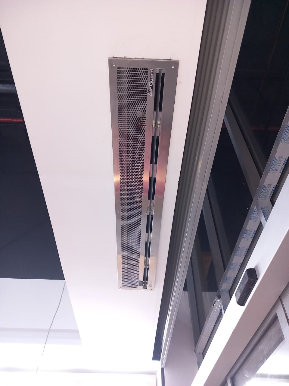 Recessed Air Curtain