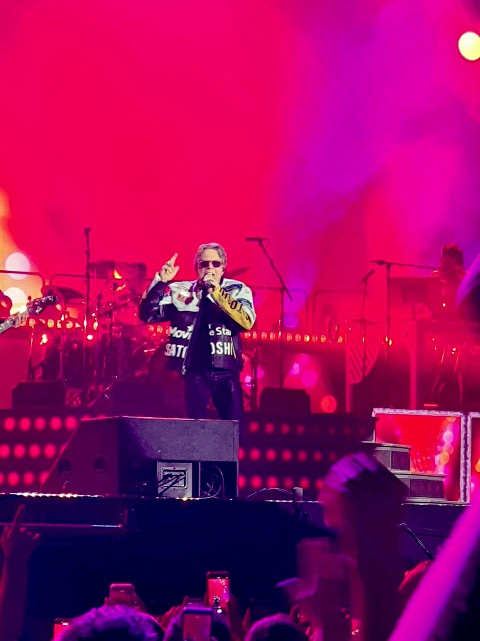 axl rose show guns em floripa
