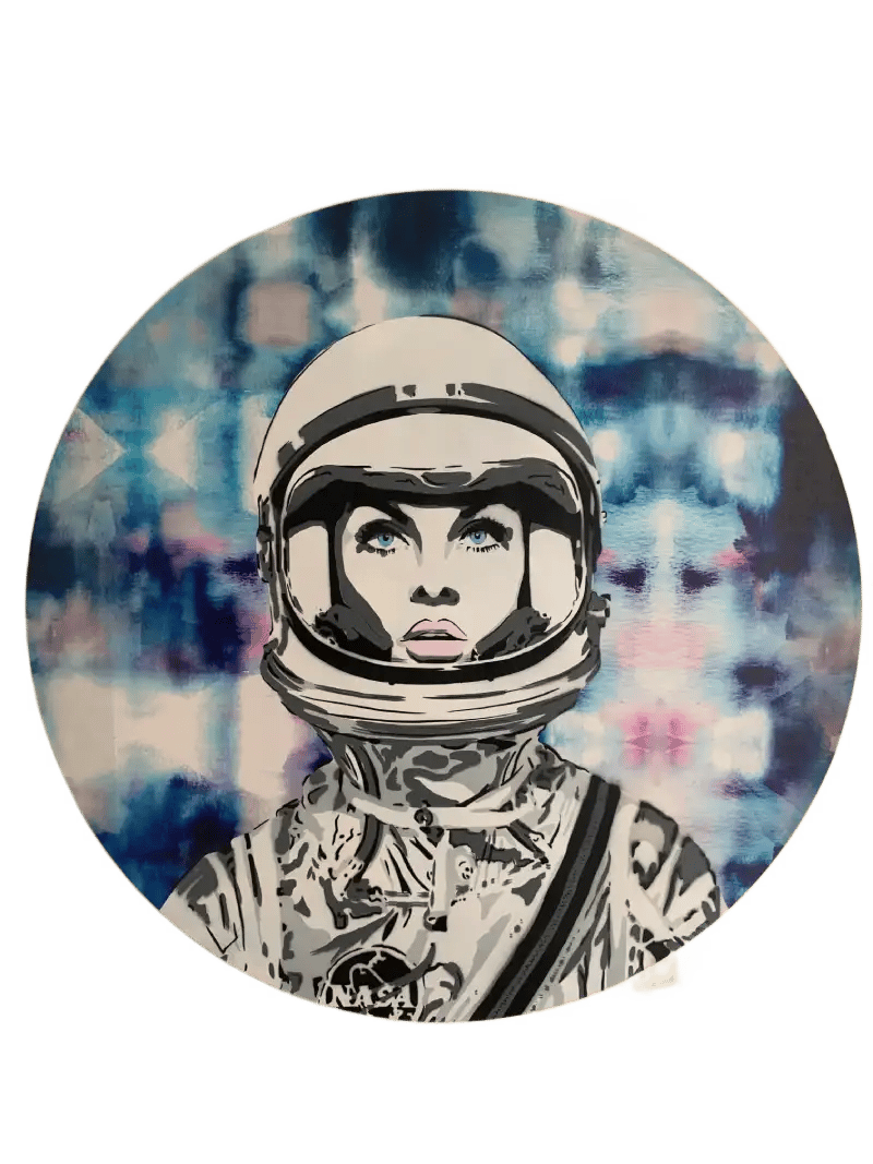 Efin round astro art