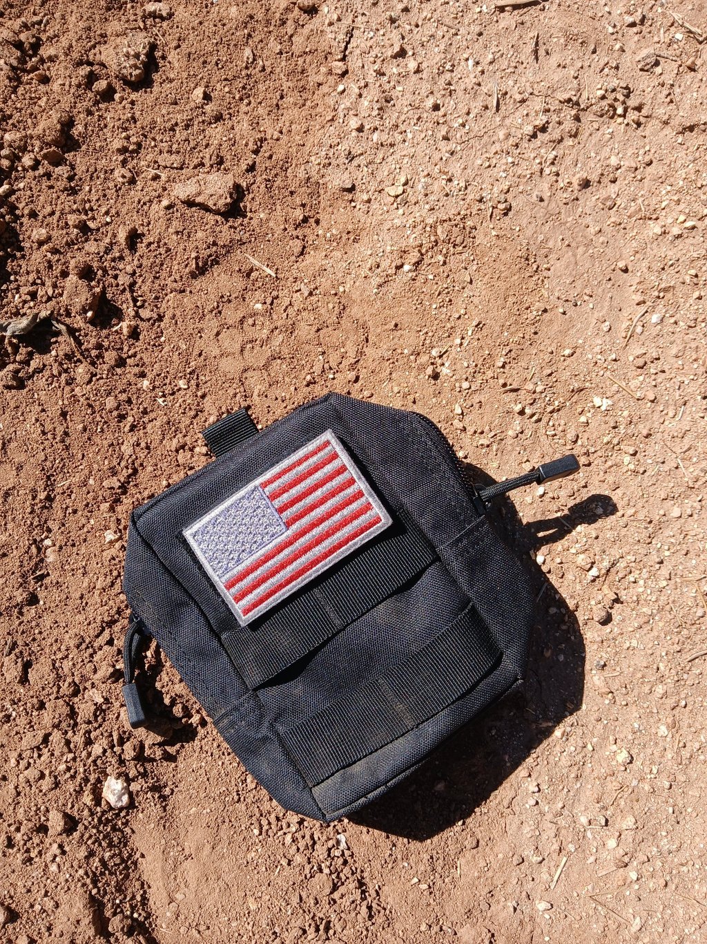 molle pouch used for mtb back pack add on for tools snacks