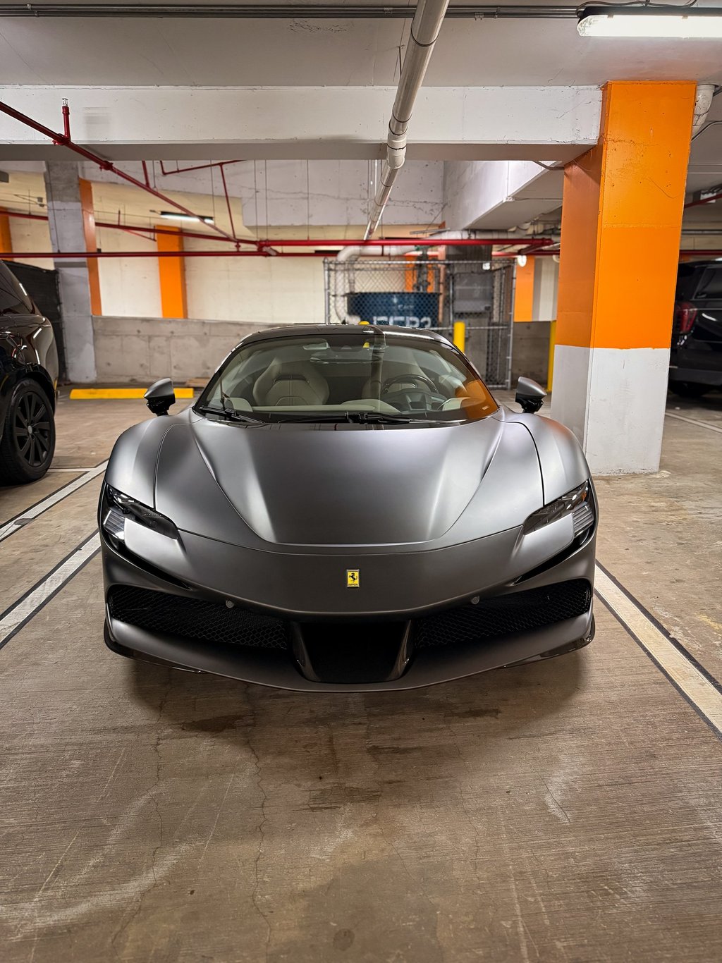 Ferrari SF90 Stradale front grill view