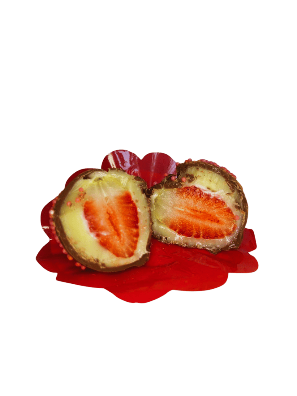 Bombom de morango