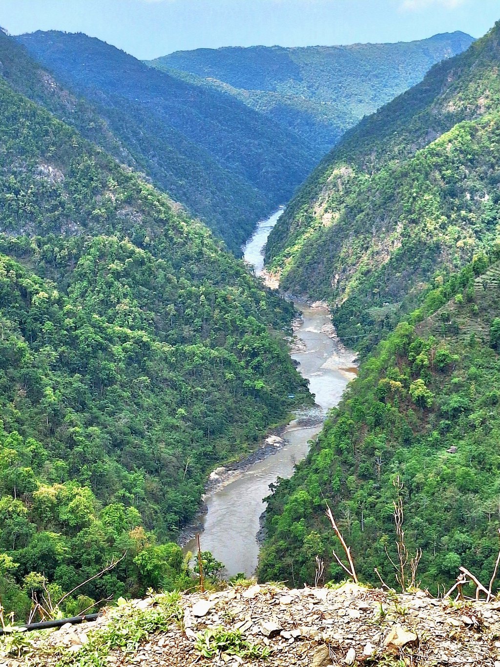 river in surkhet valley