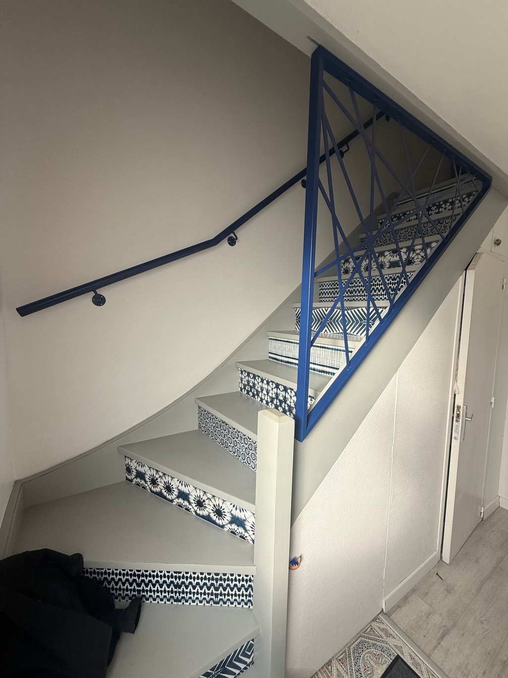 Garde corps d'escalier et mains courante