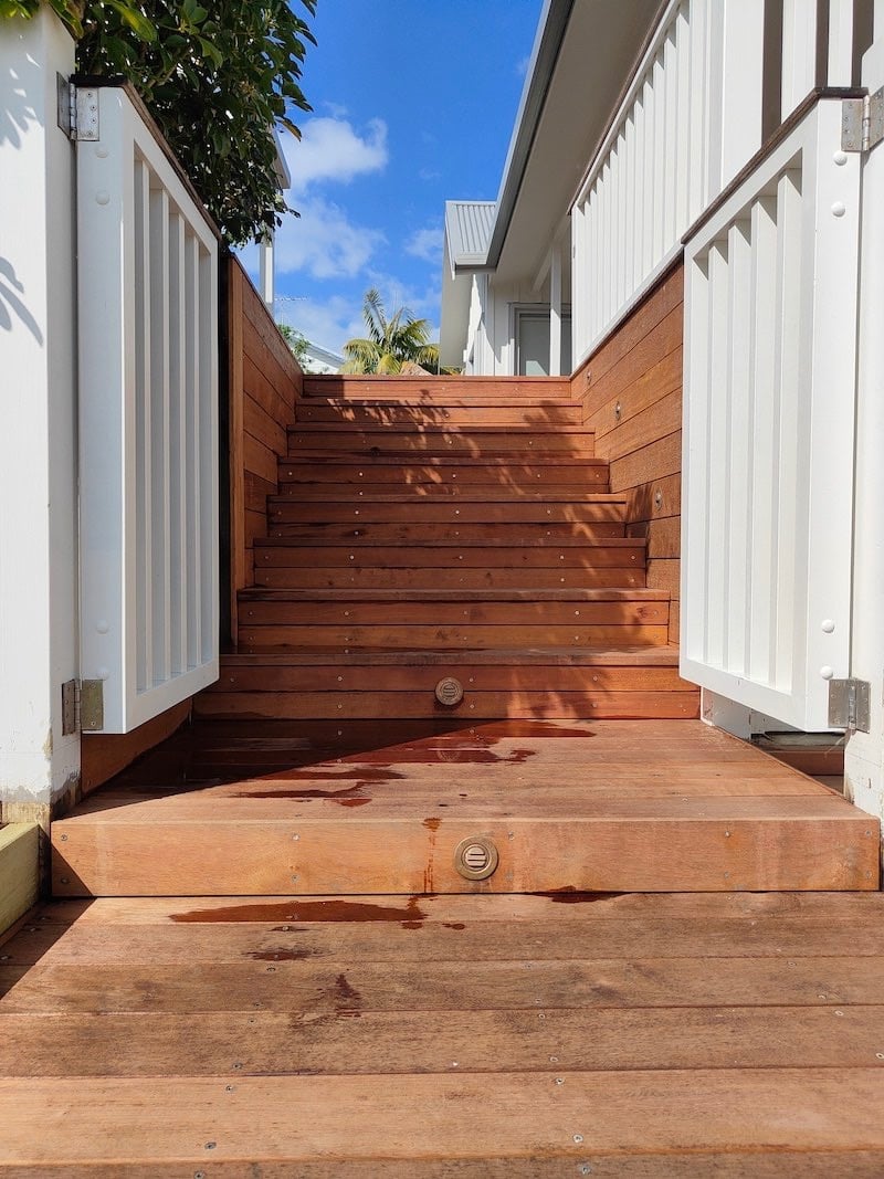 CHR Builders - new wooden stairs Omaha