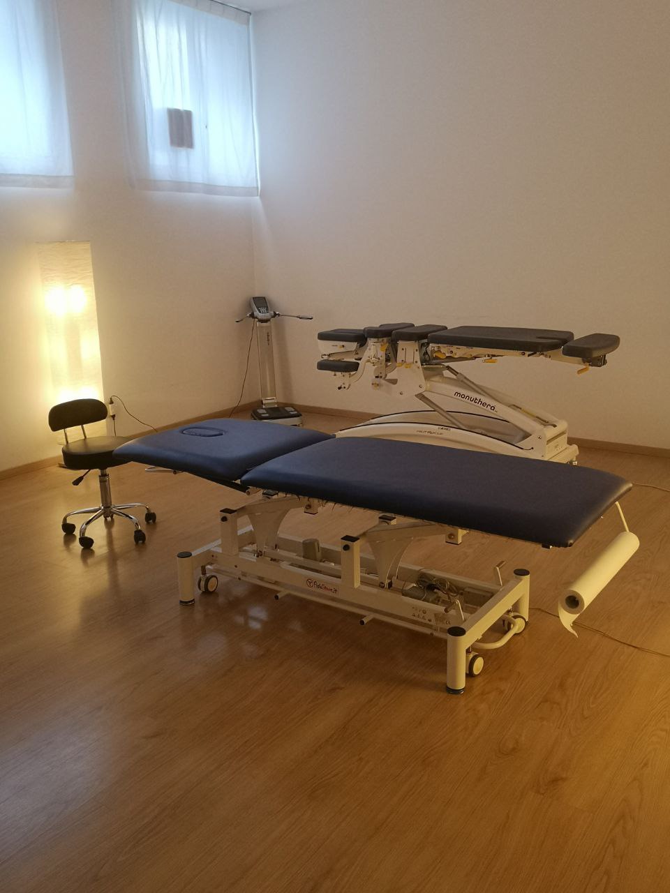 Area trattamenti dello studio di osteopatia di Damiano Tristano a Milano