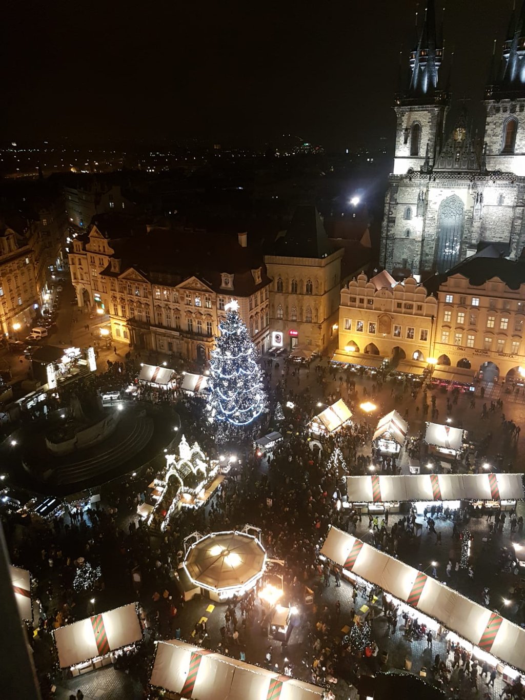 Weihnachtsmarkt in Prag
