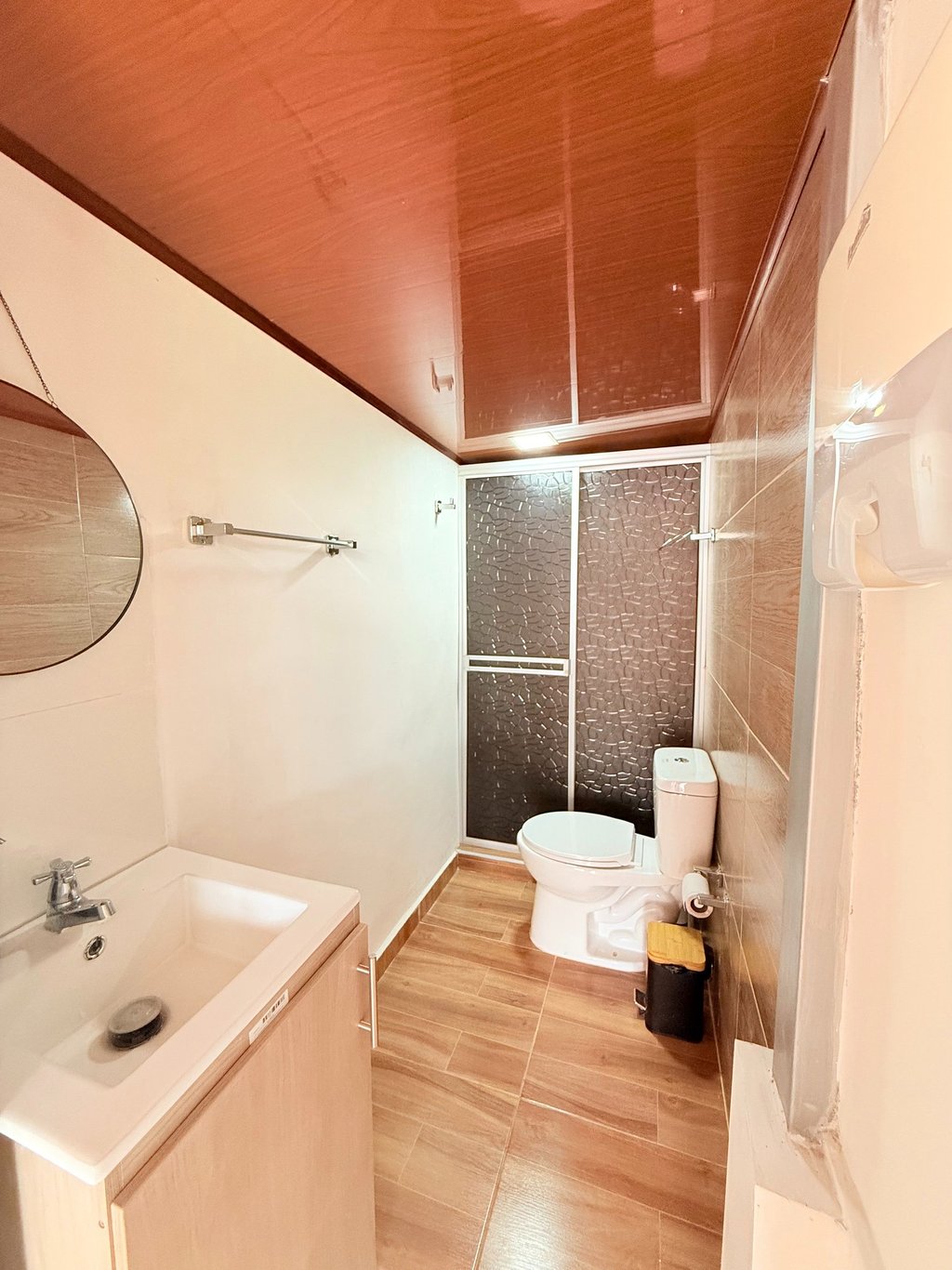 Baño afuera privado