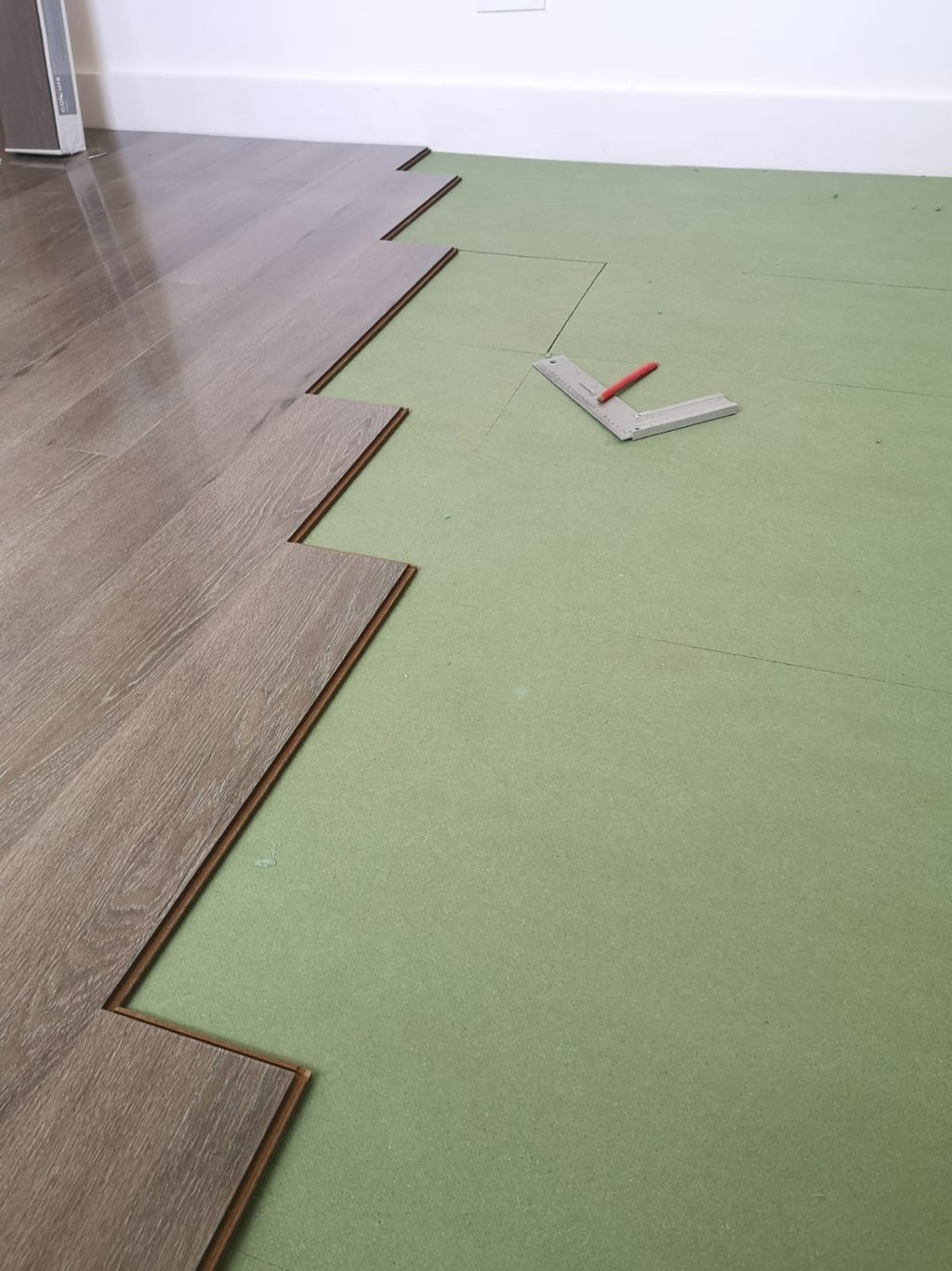 Laminate flooring installed in Stratford by Pro Fittings Ltd