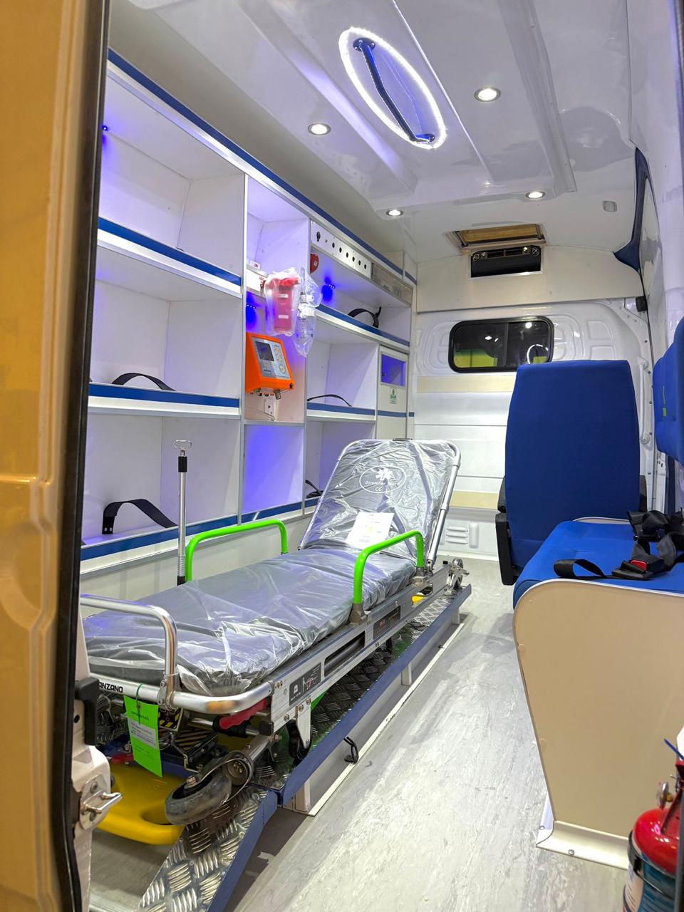 equipamiento para ambulancias