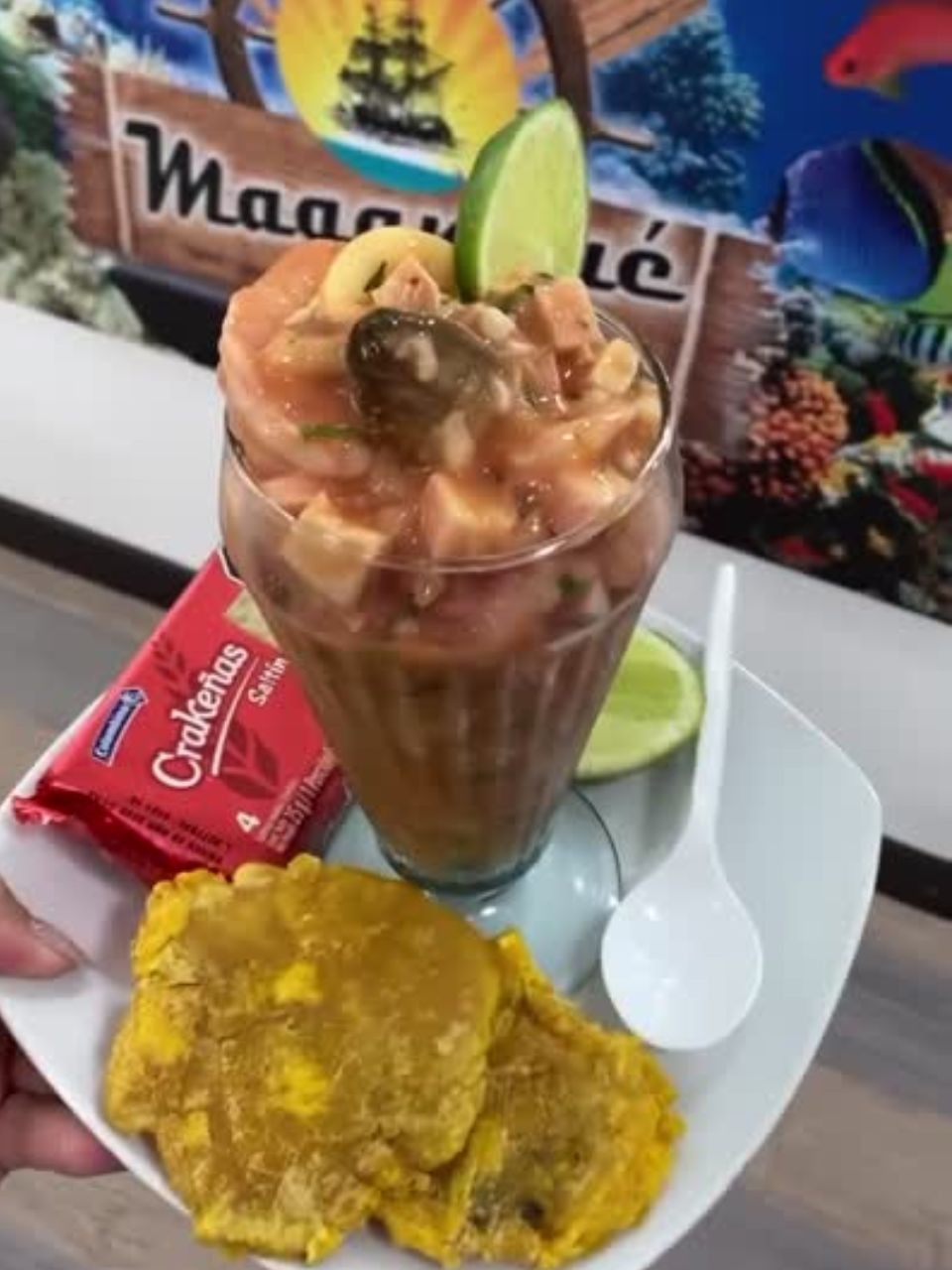 Ceviche, restaurante Magangue Altavista Quimbaya