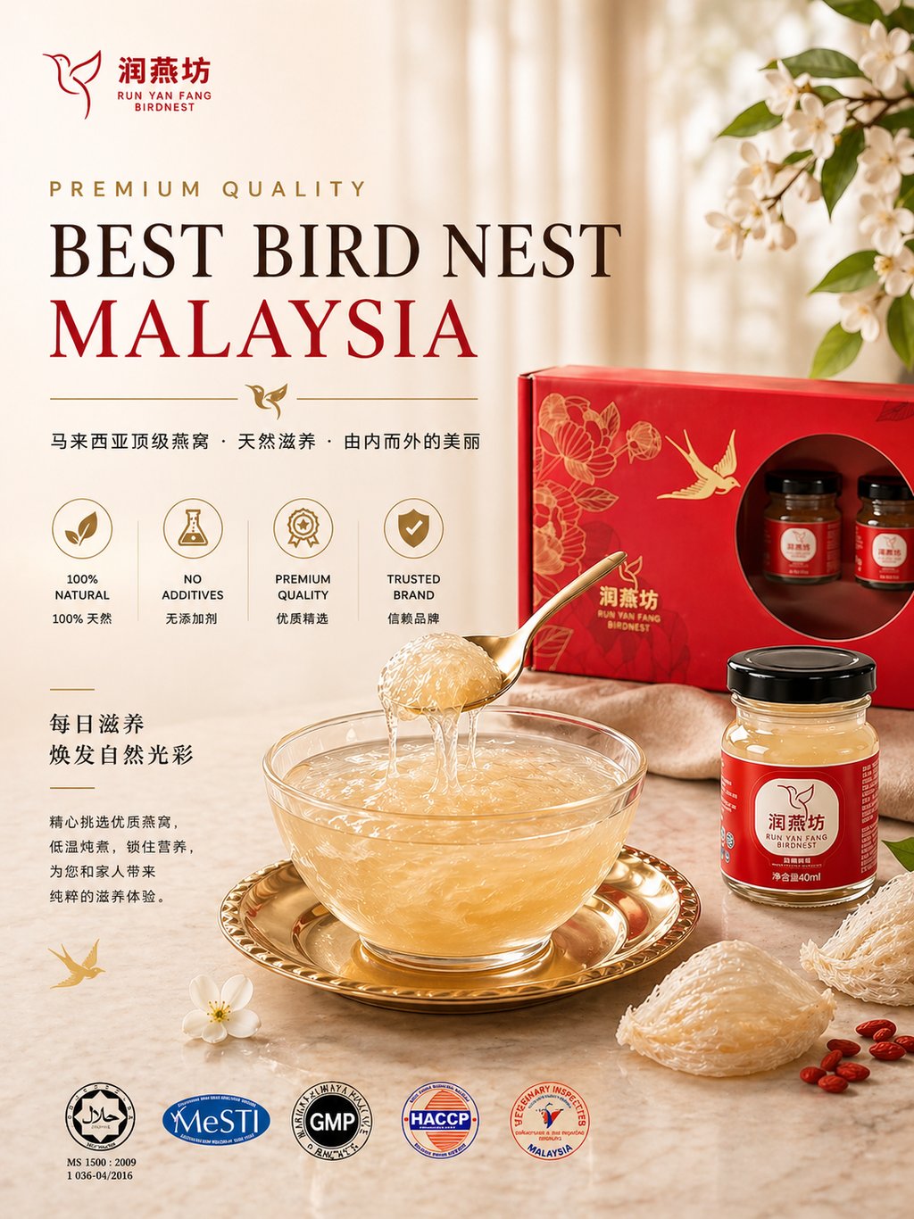 best bird nest malaysia premium bird nest drink run yan fang xonyra