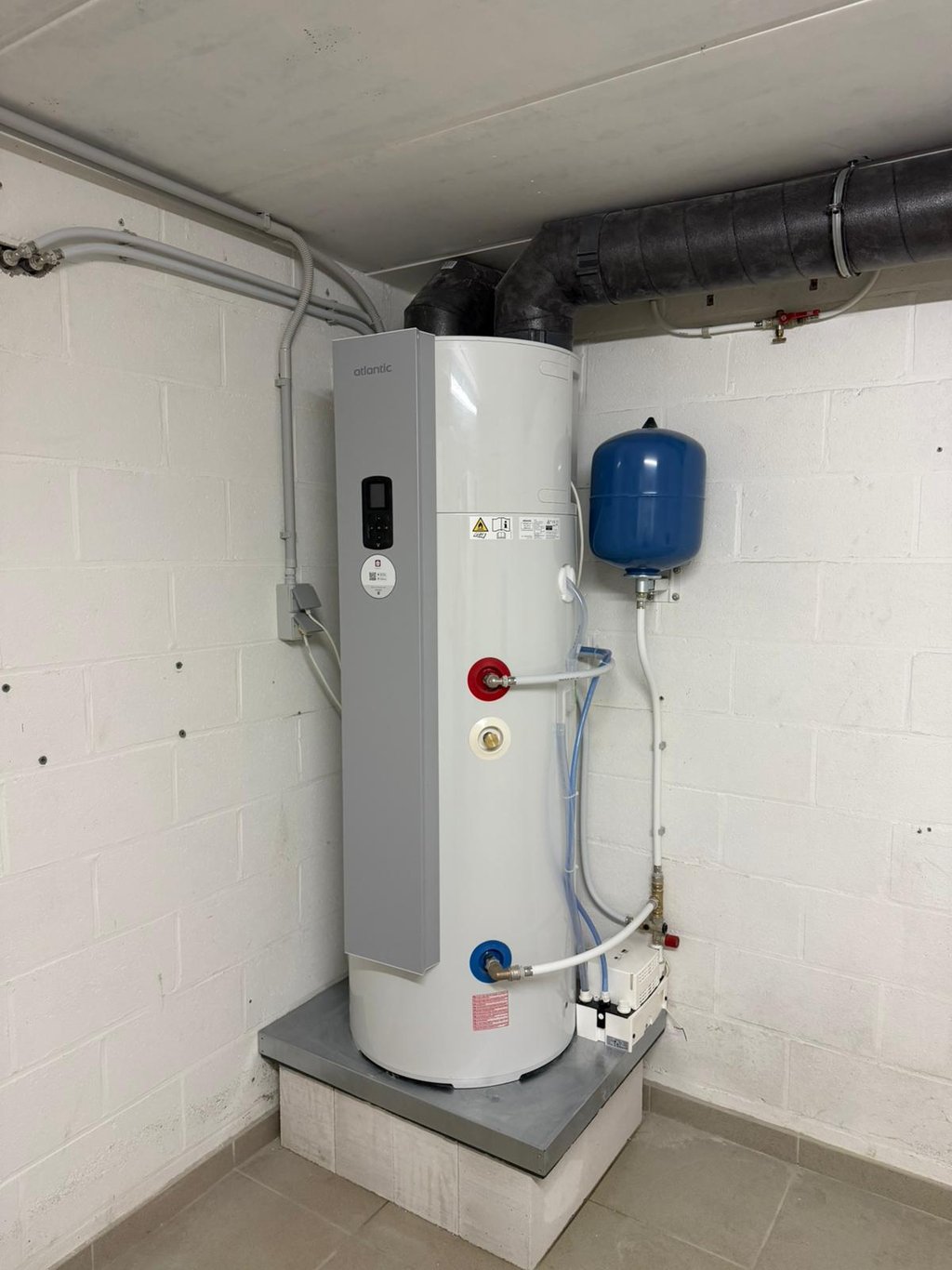 Thermodynamique santitaire 200L Atlantic V5