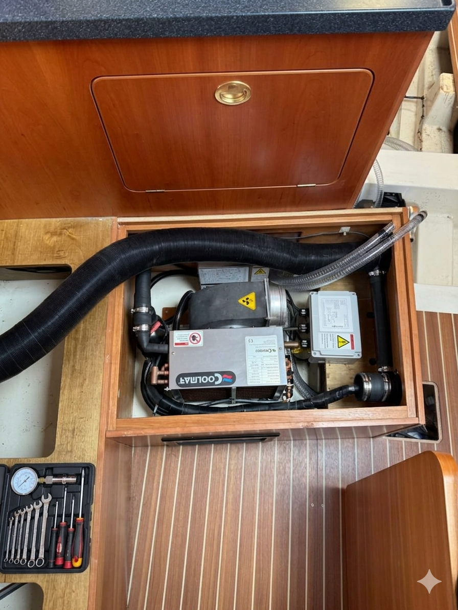 marine ac repair abu dhabi yas marina obc