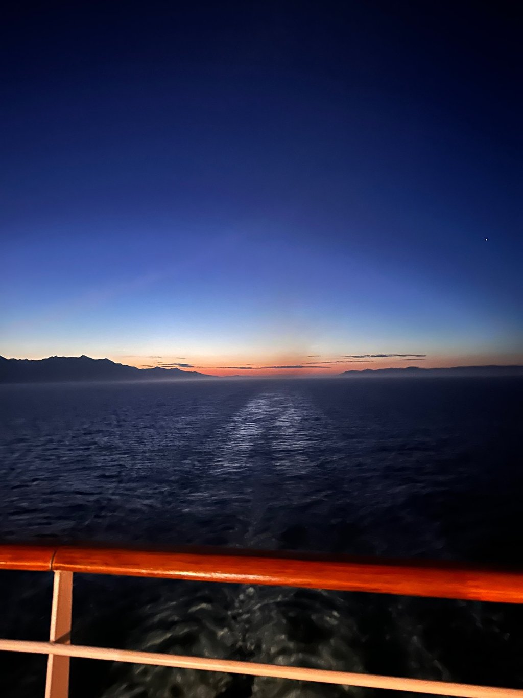 midnight sun in Alaska 