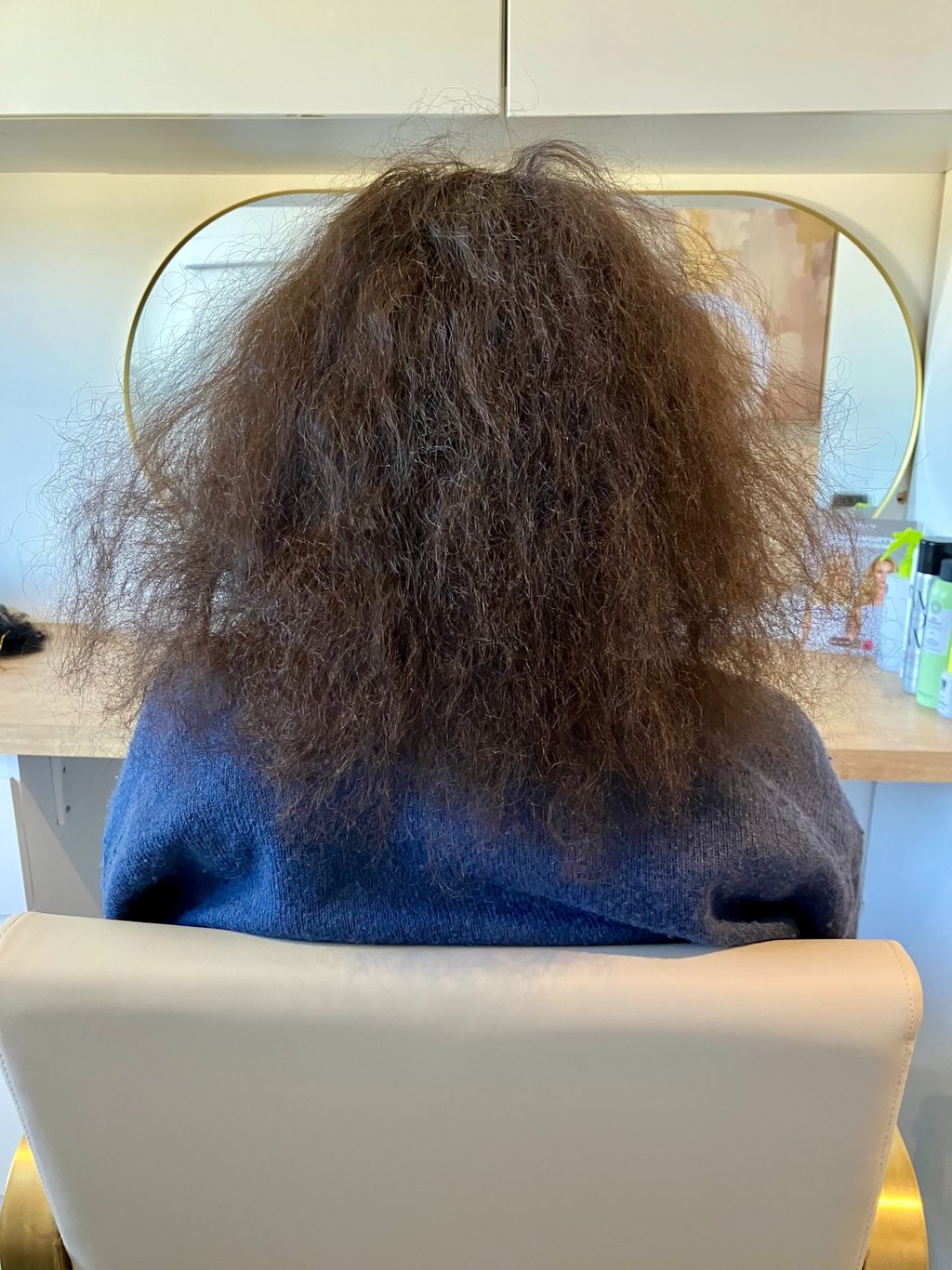 Before and after tape hair extensions St Albans