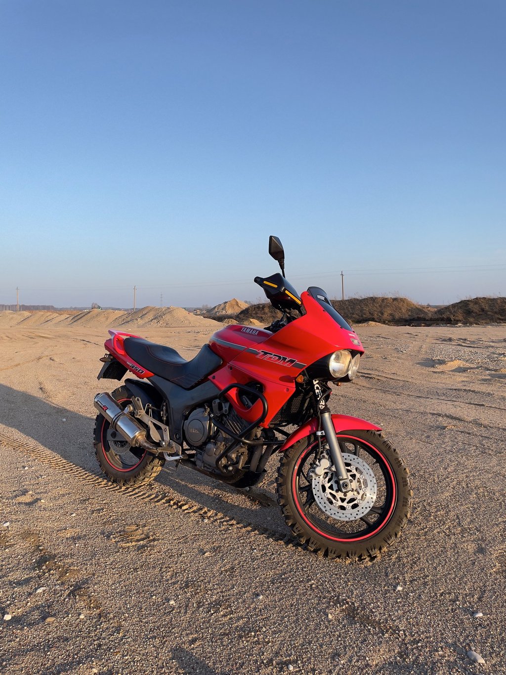 Yamaha TDM 850 motociklo nuoma Klaipėda Gargždai Kretinga Palanga