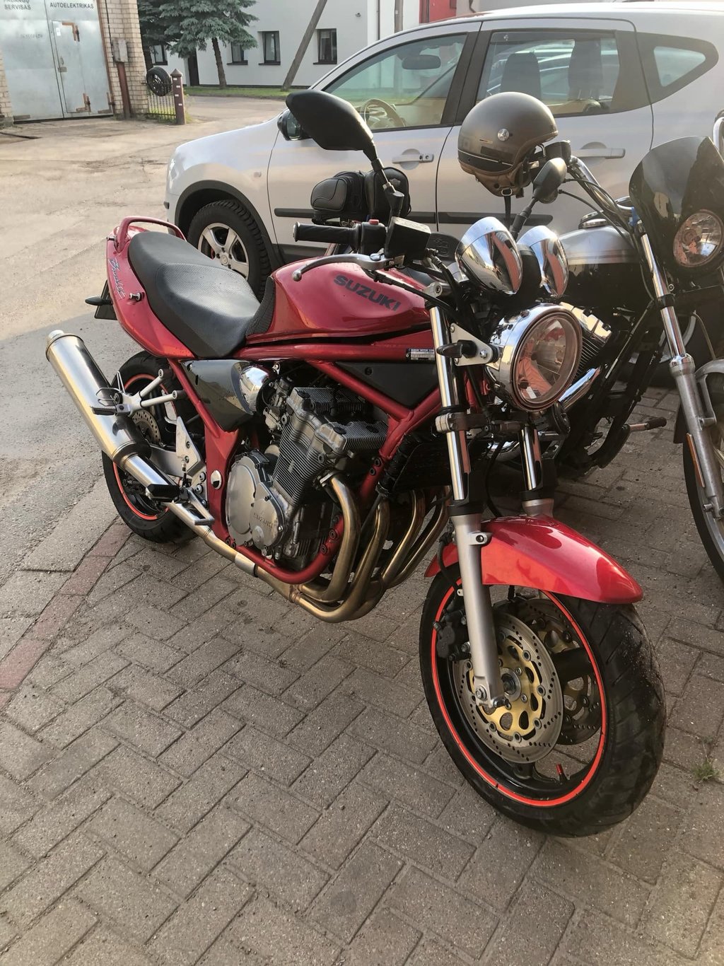 Suzuki GSF 600 motociklo nuoma Klaipėda Gargždai Kretinga Palanga