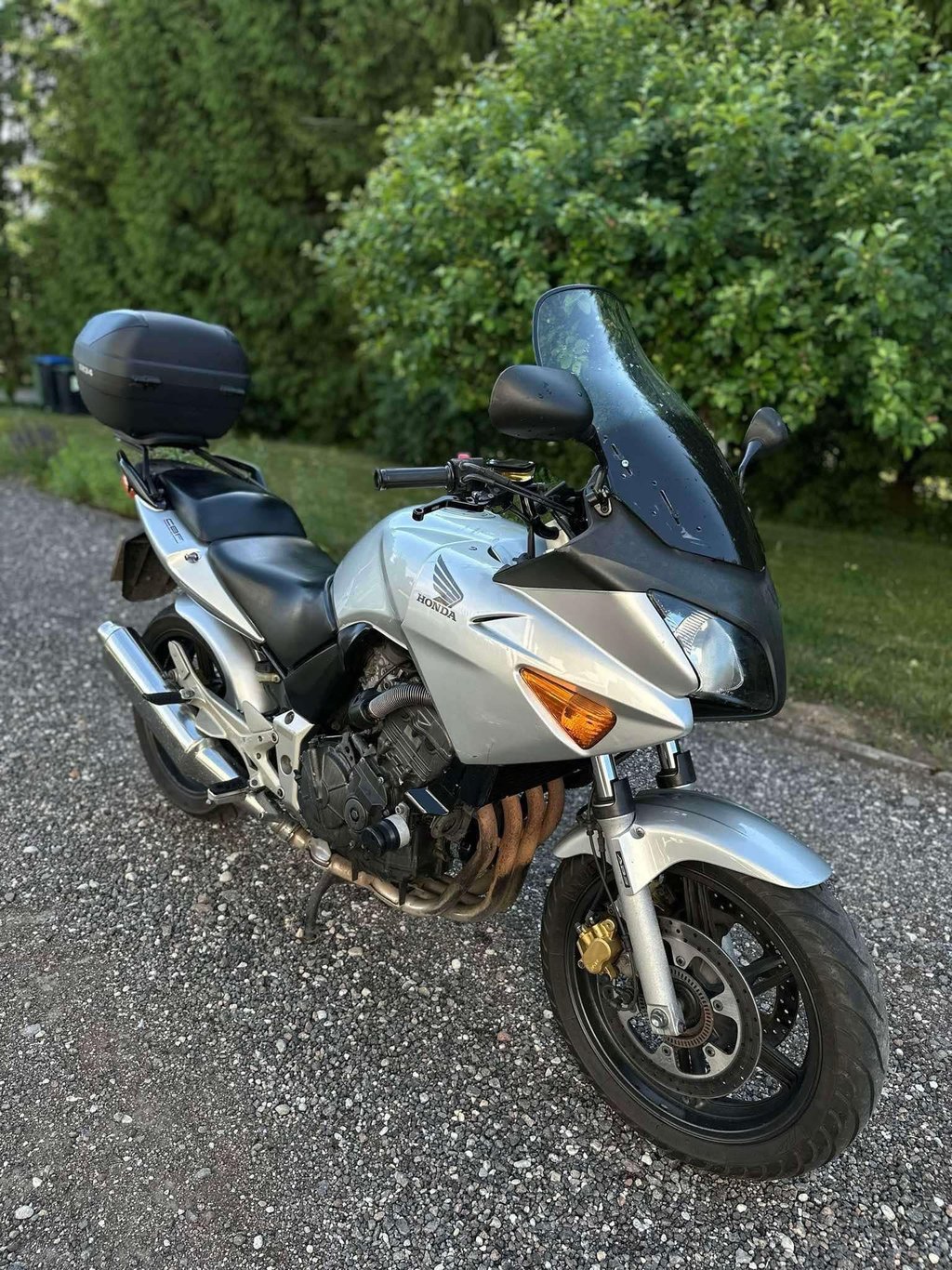 Honda CBF 600 motociklo nuoma Klaipėda Gargždai Kretinga Palanga